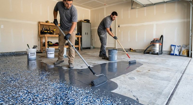 Epoxy Flooring Installation in Alexandria, VA