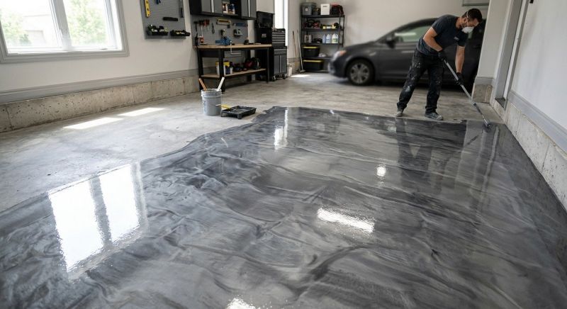 Epoxy Flooring Repair in Woodbridge, VA