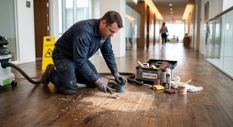 Industrial Floor Repair Service
