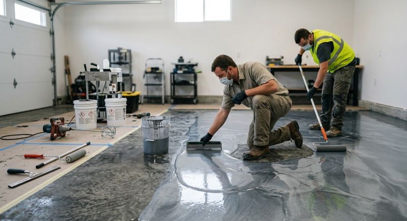 Epoxy Flooring Service in Loudoun County, VA